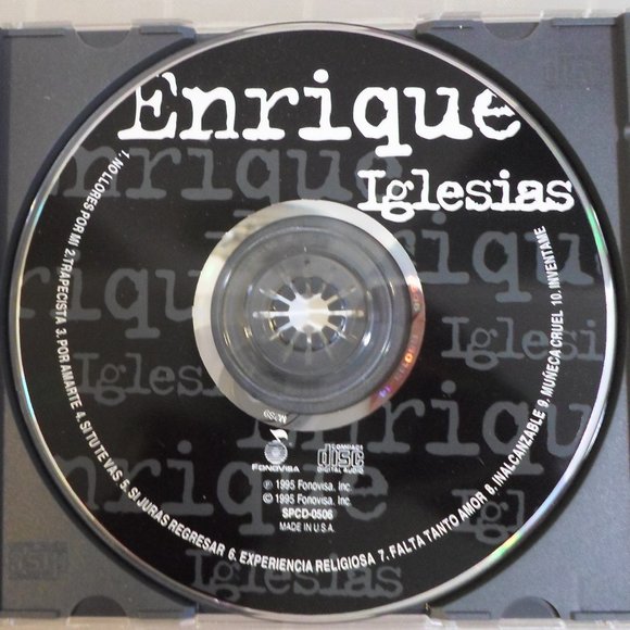 Enrique Iglesias CD - Picture 2 of 4